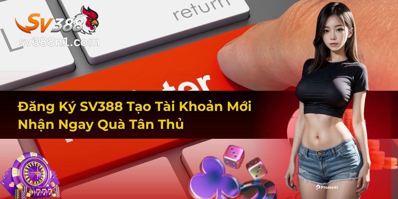 Đăng Ký SV388 Tạo Tài Khoản Mới Nhận Ngay Quà Tân Thủ