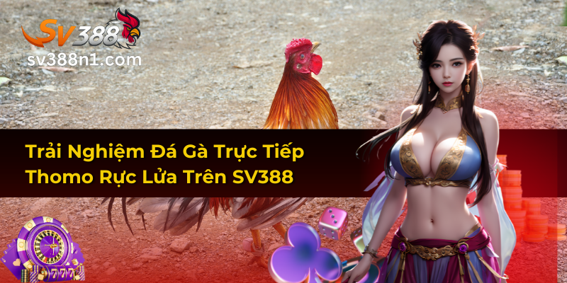 Trải Nghiệm Đá Gà Trực Tiếp Thomo Rực Lửa Trên SV388